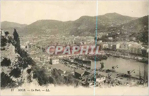 Cartes postales Nice le Port Bateaux