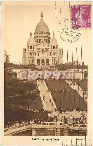 Cartes postales Paris Le Sacre Coeur