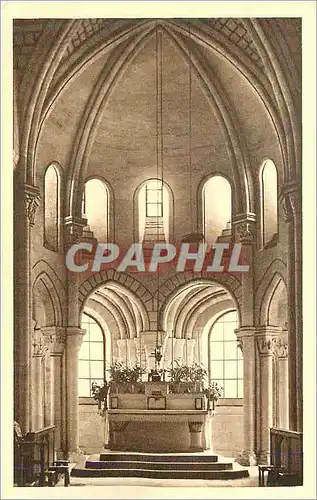 Cartes postales Morienval (Oise) L'Eglise Notre Dame) Choeur et Deambulatoire