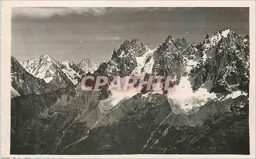 Cartes postales moderne Chamonix Les Aiguilles