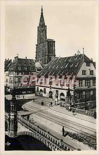 Cartes postales moderne Strasbourg Vue sur la Cathedrale et le Musee Historique