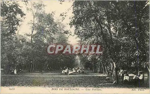 Ansichtskarte AK Bois de Boulogne Une Pelouse Enfants (animee)