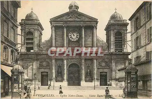 Ansichtskarte AK Versailles Eglise Notre Dame Byrrh