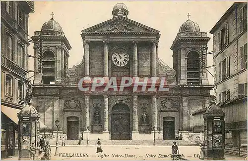 Cartes postales Versailles Eglise Notre Dame Byrrh