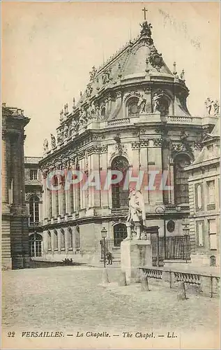 Cartes postales Versailles La Chapelle