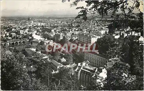 Moderne Karte Clermont Ferarand L'Auvergne Panoramique sur Royat