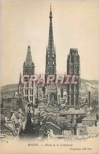 Ansichtskarte AK Rouen Fleche de la Cathedrale