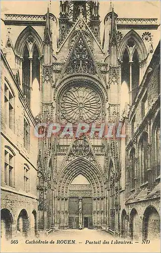 Ansichtskarte AK Cathedrale de Rouen Portail des Libraires