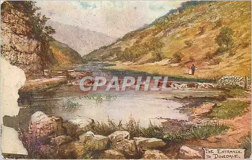 Cartes postales The entrance to Dovedale