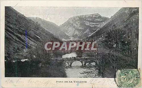 Ansichtskarte AK Pont de la Violette