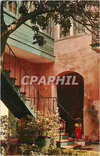 Cartes postales moderne New Orleans Maison Montegut Courtyard 729 Royal Street