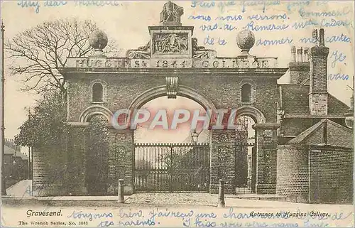 Cartes postales Gravesend The Wrench Entrance to Huggins College
