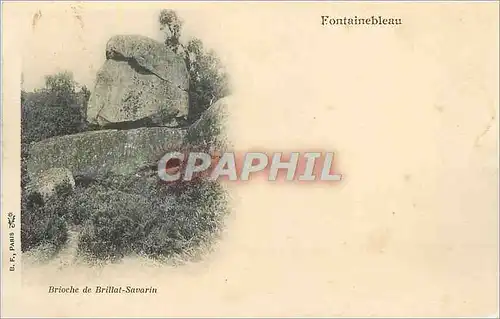 Cartes postales Fontainebleau Brioche de Brillat Savarin