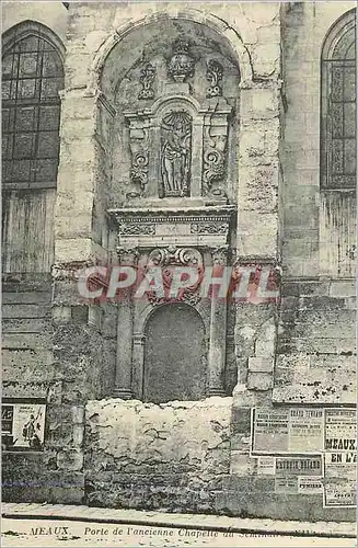 Ansichtskarte AK Meaux Porte de l' Ancienne Chapelle au Seminaire