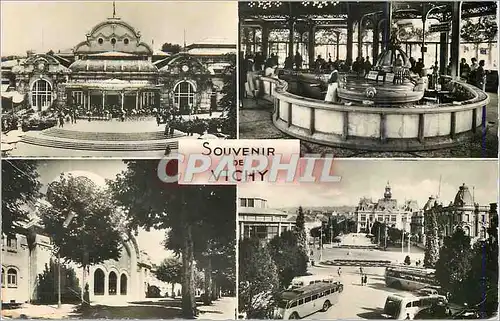 Cartes postales moderne Souvenir de Vichy (Allier) Source Chomel Etablissement Thermal Ier classe Hotel de Ville