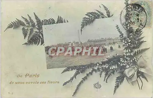 Cartes postales De Paris de Vous Envoie ces Fleurs Place de la Concorde