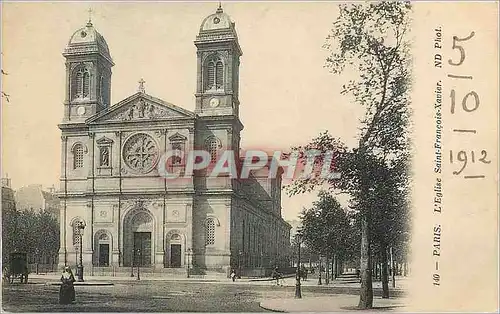 Ansichtskarte AK Paris L'Eglise Saint Francois Xavier