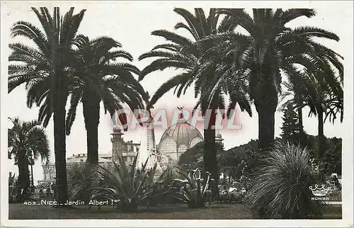 Cartes postales moderne Nice Jardin Albert 1er