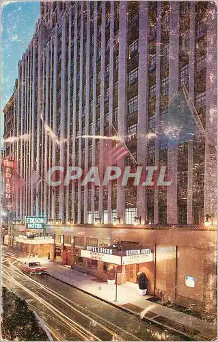 Cartes postales moderne New York's Friendliest Hotel Edison