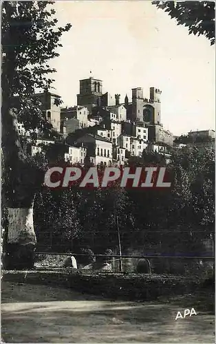 Moderne Karte Beziers Vue sur St Nazaire