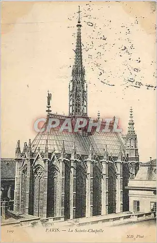 Cartes postales Paris La Sainte Chapelle