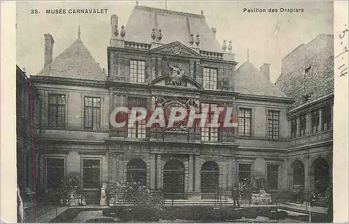 Cartes postales Musee Carnavalet Pavillon des Drapiers