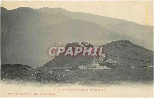 Cartes postales Vue prise du Sommet du Puy de Dome