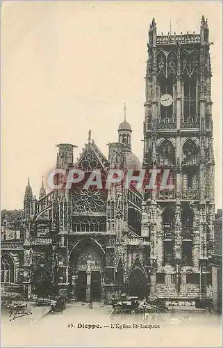 Ansichtskarte AK Dieppe L'Eglise St Jacques