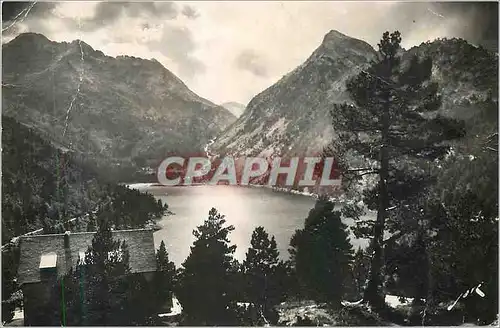 Cartes postales moderne Vallee d'Aure (H P) Le Lac d'Oredon et le Refuge de TCF