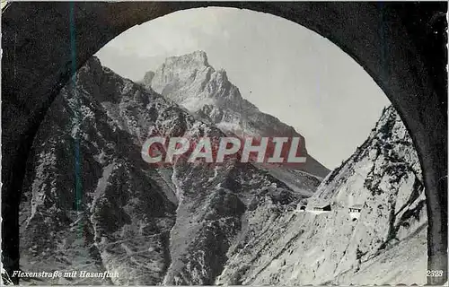 Cartes postales moderne Flexenstrabe mit Hasenftuh