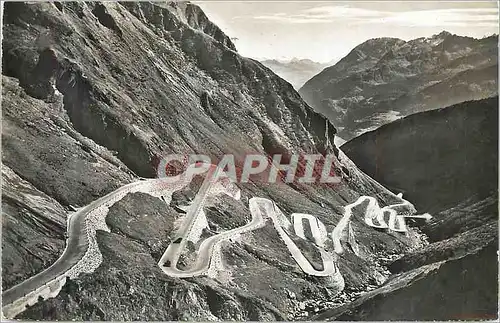 Cartes postales moderne Suisse Les Lacets de la Route du Gothard dans le Val Tremola