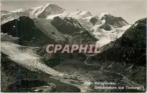 Cartes postales moderne Steingletscher Gwachtenhorn und Tierberge
