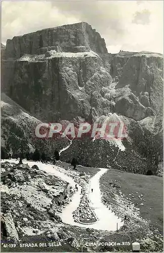 Cartes postales moderne Strada del Sella Cima Pordoi m 3115