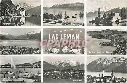 Cartes postales moderne Lac Leman