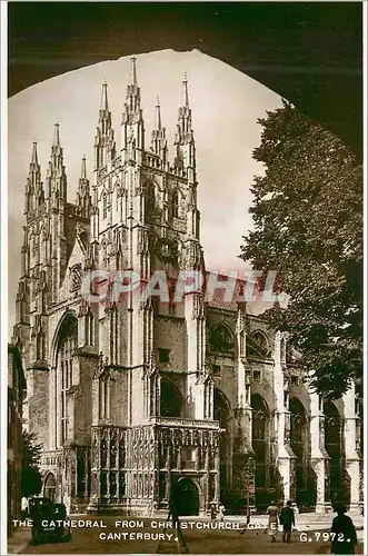 Cartes postales Canterbury The Cathedral from Christchurch Gate