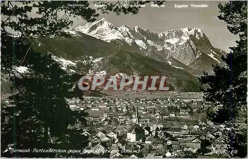 Cartes postales moderne Garmisch Partenkirchen Gagen