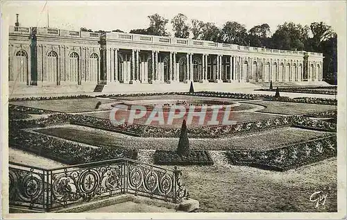 Moderne Karte Versailles et ses Merveilles Palais du Grand Trianon Le Peristyle et les Jardins
