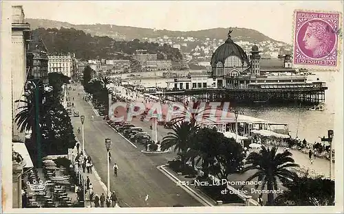 Cartes postales moderne Nice La Promenade et la Jetee Promenade