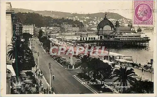 Cartes postales moderne Nice La Promenade et la Jetee Promenade