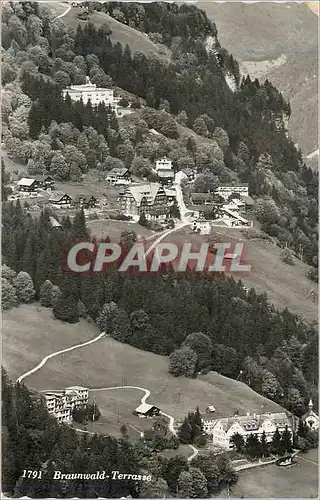 Cartes postales moderne Braunwald Terrasse