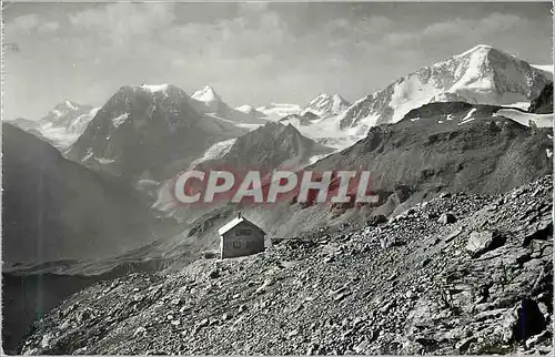 Moderne Karte Arolla Cabane Waldkirch (Aiguilles Rouges) Alt 2821m