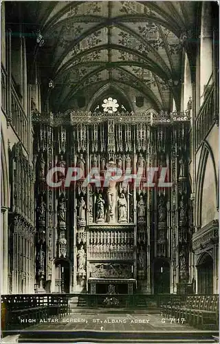 Cartes postales moderne High Altar Screen St Albans Abbey