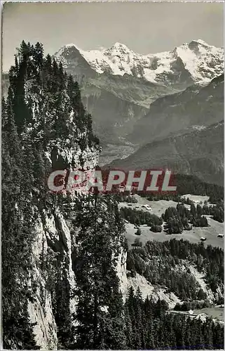 Cartes postales moderne Beatenberg Birrenfluh Eiger Munch Jungfrau