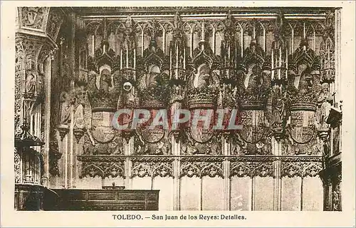 Cartes postales Toledo San Juan de Los Reyes Detalles