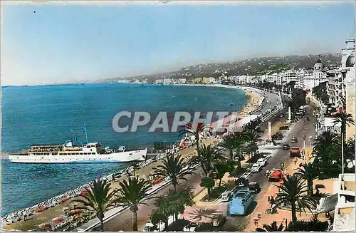 Cartes postales moderne Nice la Promenade des Anglais Bateaux