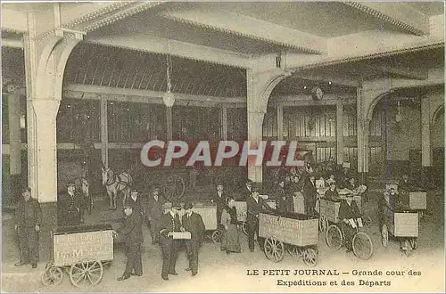 REPRO Le Petit Journal Grande Cour des Expeditions et des Departs