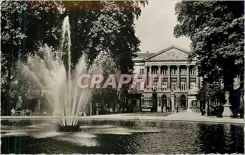 Moderne Karte Bruxelles Palais de la Nation (Parc Royal)