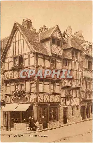 Cartes postales Lisieux Vieilles Maisons