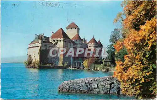 Cartes postales moderne Chateau de Chillon a Montreux