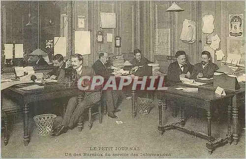REPRO Le Petit Journal Un des Bureaux du Service des Informations
